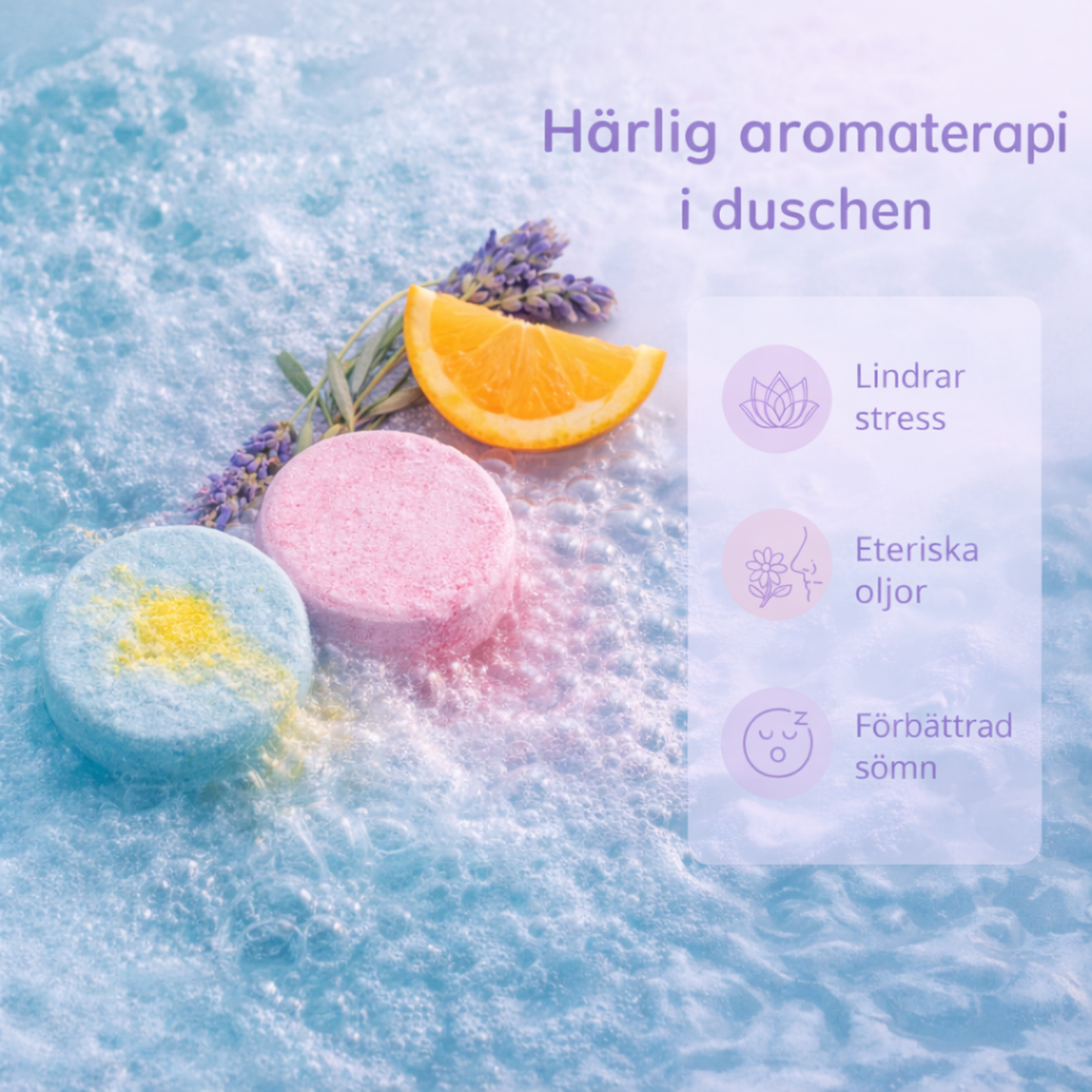 Steamée - En badbomb för duschen